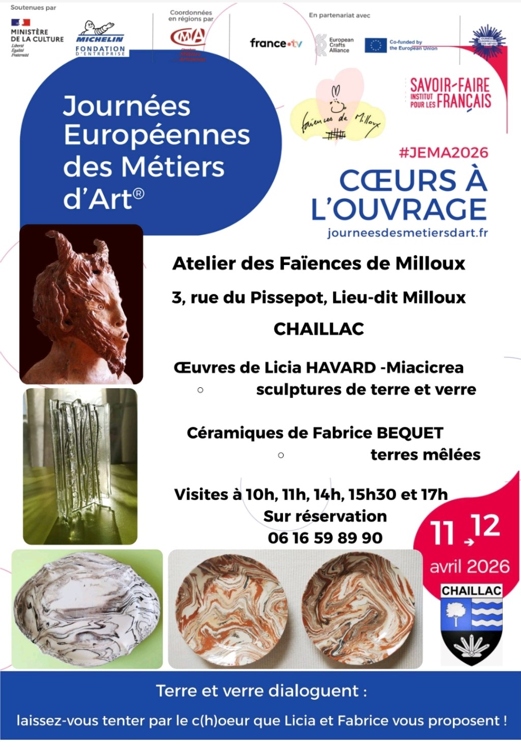 Journées Européennes des Métiers d’Art&nbsp;2026